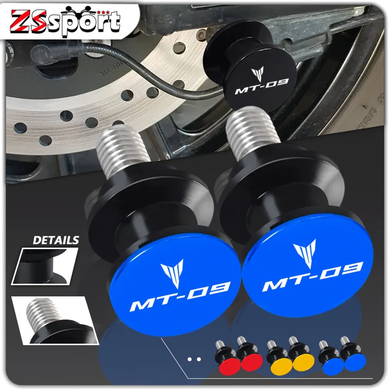 

mt09 mt10 Motorcycle CNC Swingarm Spools Rear Stand Screws Sliders Accessories For MT-09 MT-10 MT09 10 2016-2021 2022 2023 2024