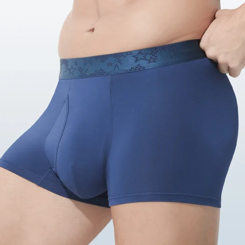 5 قطع ملابس داخلية للرجال، فصل بندقية رصاصة، الوريد الحيوانات المنوية للذكور، سراويل مسطحة للرجال مشروط، حقيبة دعم كيس الصفن الدوالي