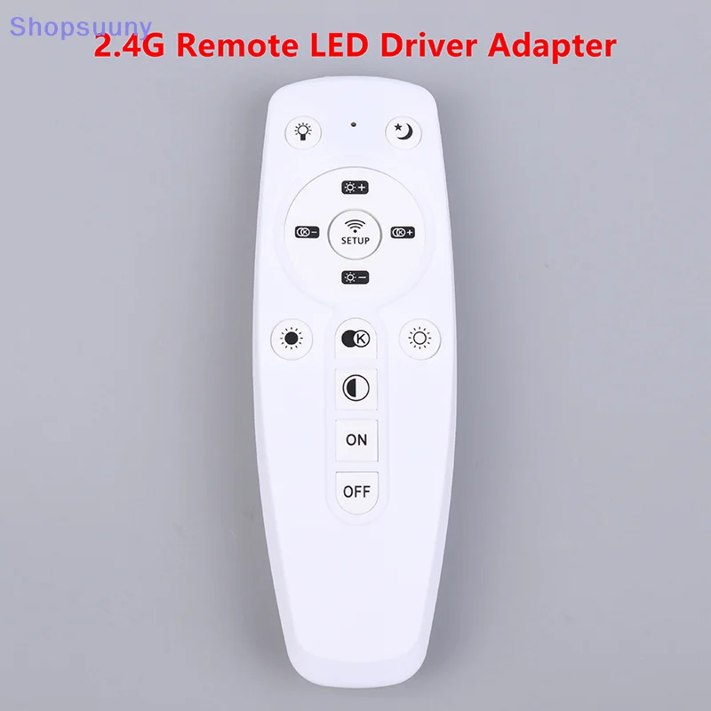 [SU]LED Driver Adapter 2.4G Remote Intelligent Wireless Dimmable Color Changeable Intelligent Transformer For Ceiling Light[SU]