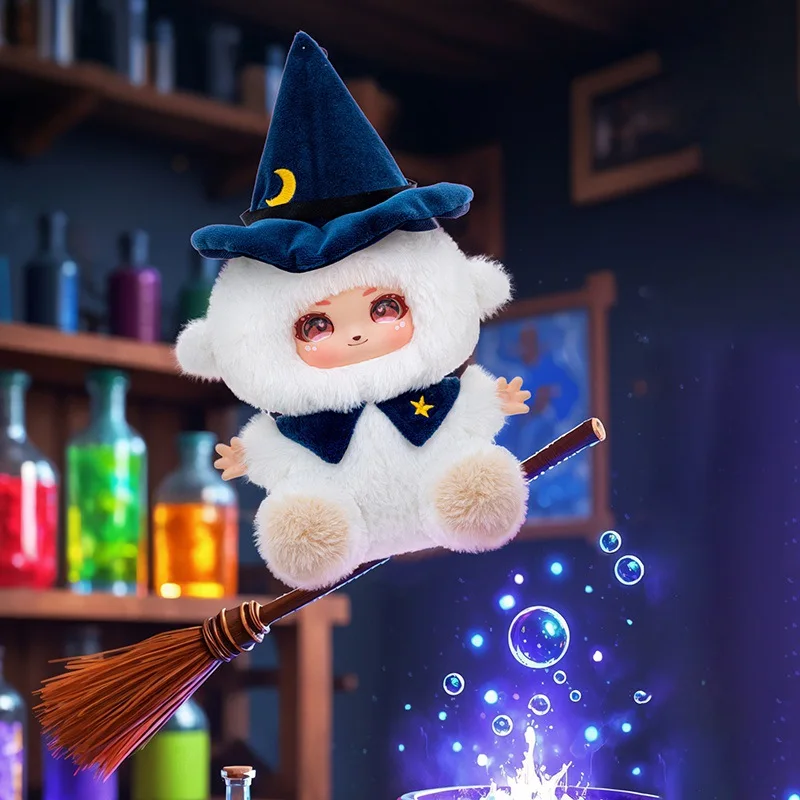 سلسلة Werewolf من الفينيل القطيفة قلادة دمية ملونة لطيفة على شكل دمية لعب عصرية هدية عيد ميلاد دمية