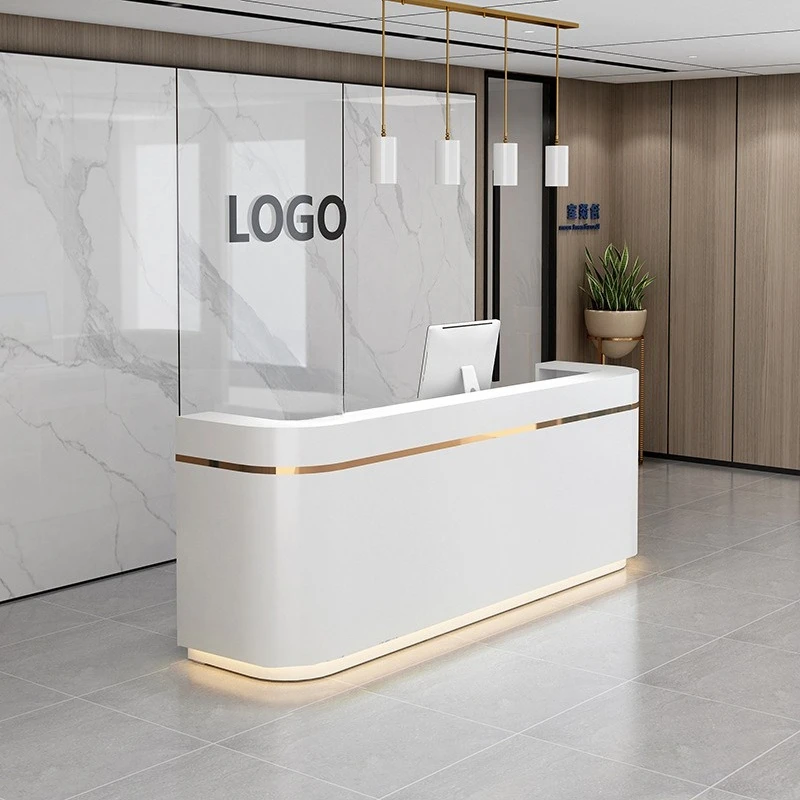 beauty salon office reception counter hairdressing salo entrance small reception counter aesthetic sales balcão loja furniture