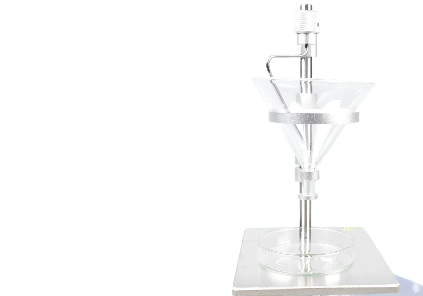 

Angle of repose tester Surfactant Capsules