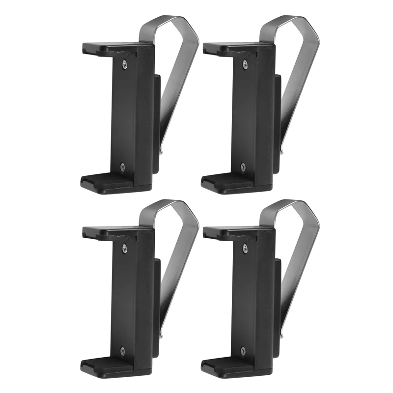 RISE-4 Pcs Car Key Garage Door Key Remoter Clamp Bracket Car Sun Visor Clip Holder Auto Fastener Clip Bracket Car