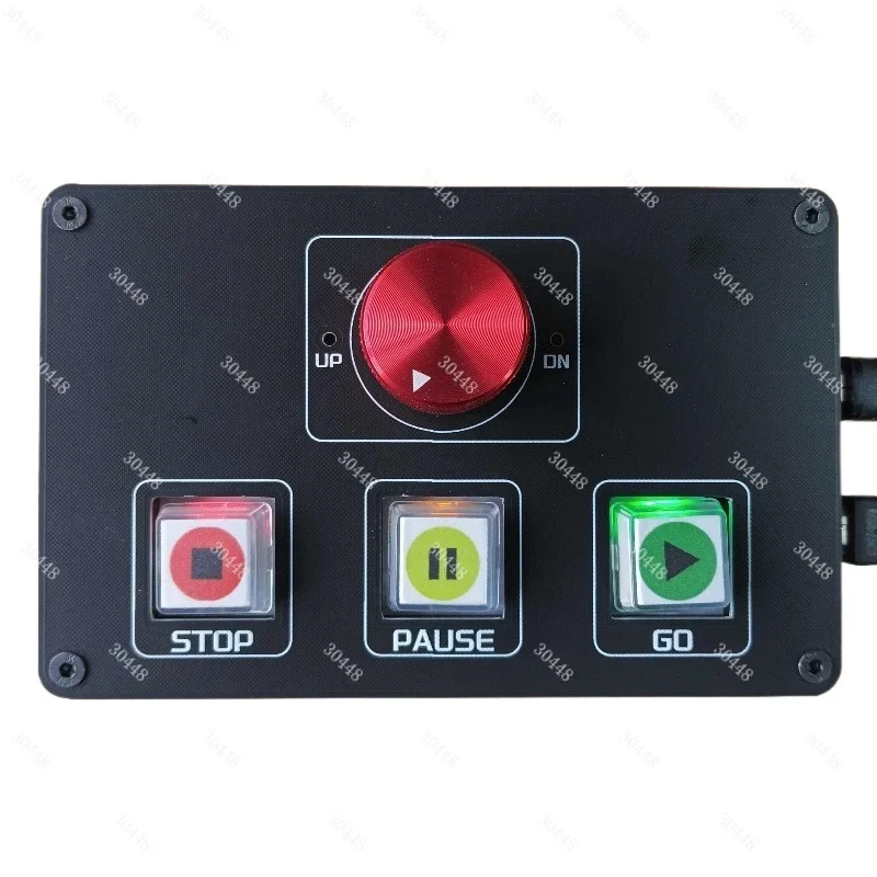 Dual USB Synchronized MIDI Controller For Live Stage Redundancy Main/Backup Computer Control QLab/SSP One-Key Sync
