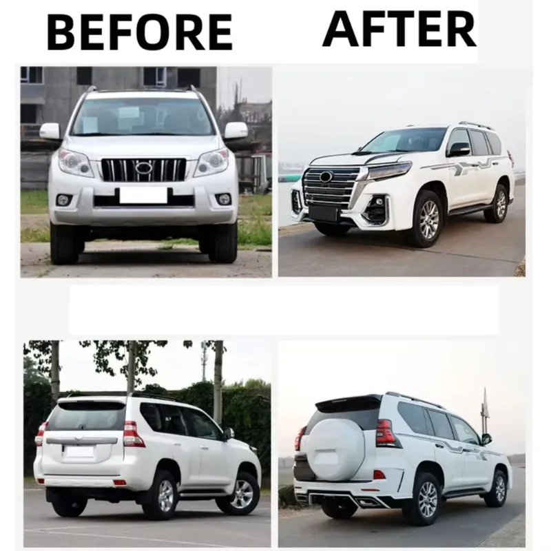 NAVIGATOR Model Bodykit For Toyota Prado 150 2010-2017 Upgrade Facelift Car Auto Parts Refit Body Kit