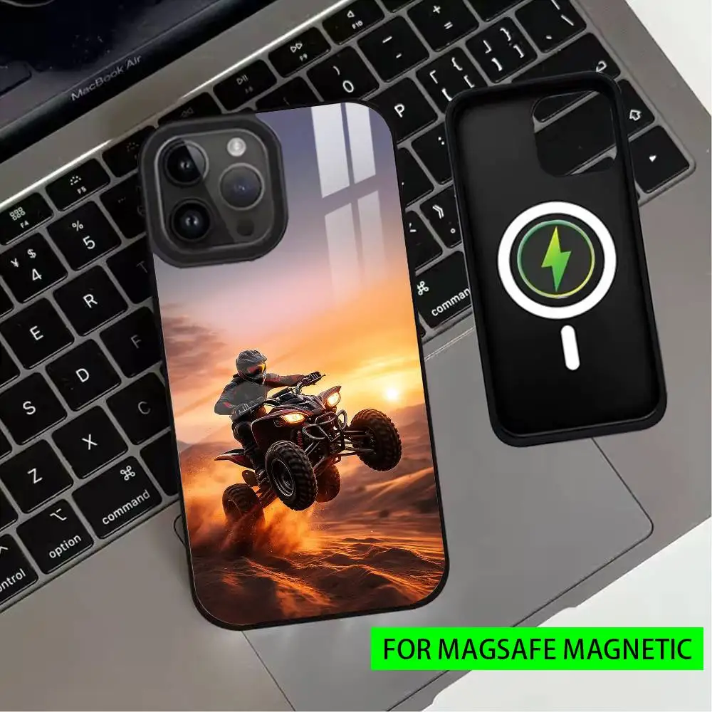 حافظة هاتف D-Desert A-Adventure A-ATV-VS لهاتف iPhone17,16,15,14,13,12,11 Plus، Pro Magnetic مع شحن لاسلكي Magsafe #2