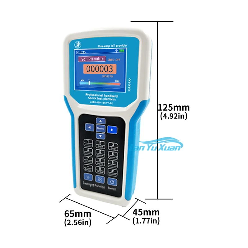 

Portable Soil Analyzer 7 In 1 Testing Equipment Agriculture NPK Sensor