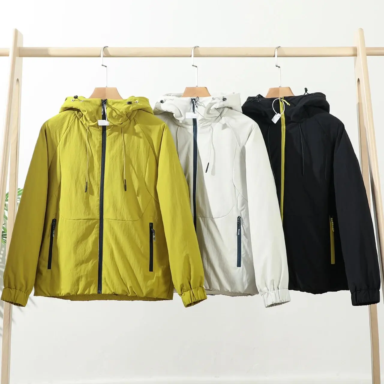 Warmth 90 Du down Hooded Men's Faionable down Jaet Windproof Outdoor Polyester Fiber Regular Fit Thiened Autumn Winte...