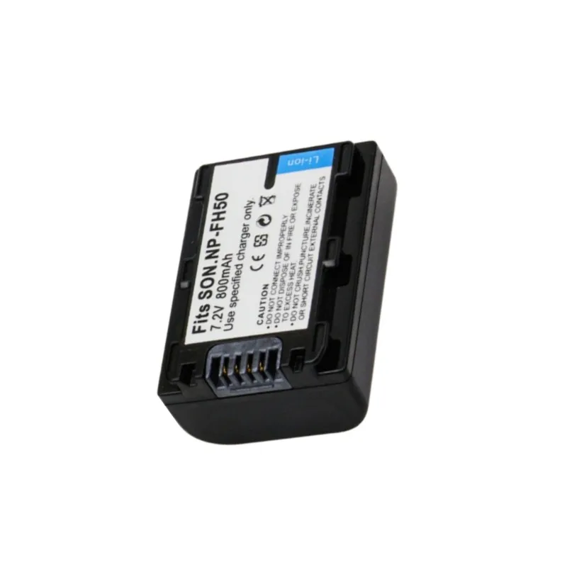 Nowa bateria do aparatu NP-FH50 7.2V 800mAh do Sony DSC-HX1 DCR-DVD308 DCR-DVD403 HX100V DSLR A230 A330 DCR-DVD205 DCR-DVD305