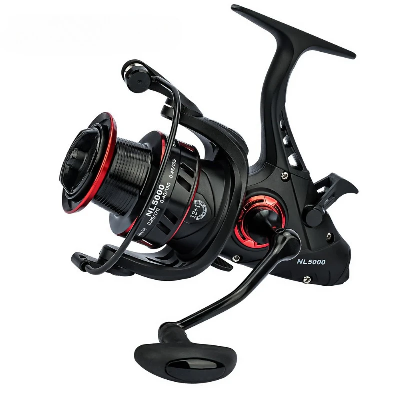 

New Hot Dual Drag Front Rear Brake Zero Gap Big Game Spinning Reels Carp Fishing Sea Rod Ultra Smooth Durable Bass Perch Tackle