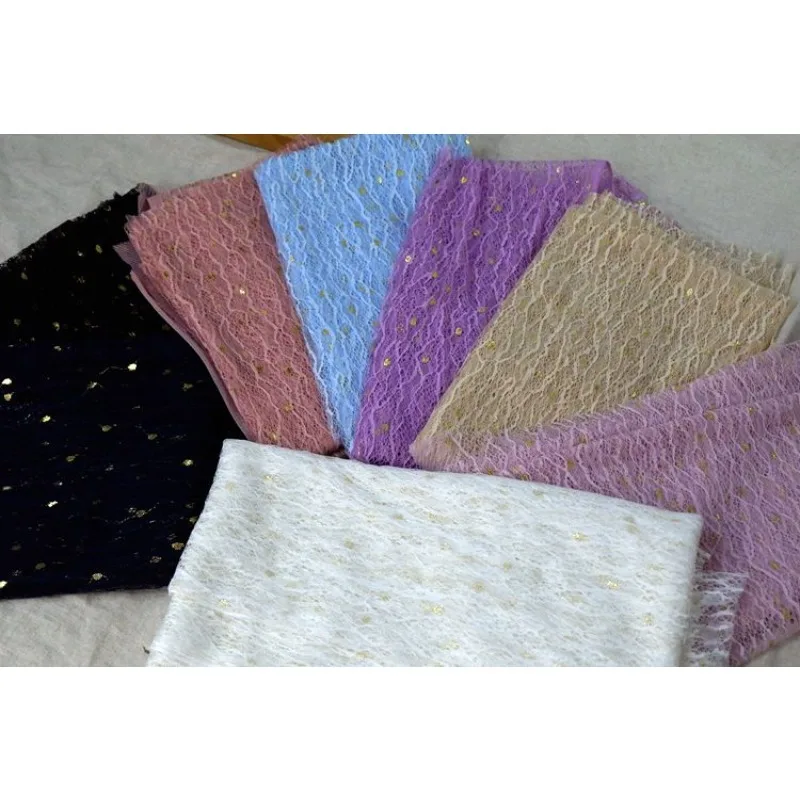 جديد عالي الجودة سلك ذهبي مرن نسيج الدانتيل صائق ، فستان مصنوع يدويا ، فستان رسمي ، ديكورات منزلية لحفل الزفاف ، إكسسوارات الملابس