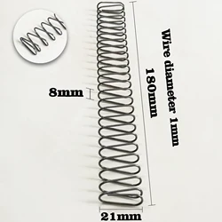 Compression Spring Rectangular Square Shaped Spring Steel Wire Diameter 1.0mm