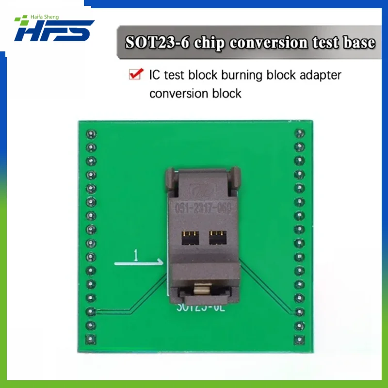 

SOT23-6L SOT23 To DIP6 IC Programmer Adapter Chip Test Socket