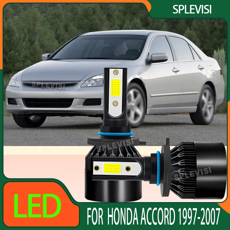 

LED Headlight Low Beam Kit | Hassle-Free 3-Year Coverage For Honda Accord 1997 1998 1999 2000 2001 2002 2003 2004 2005 2006 2007