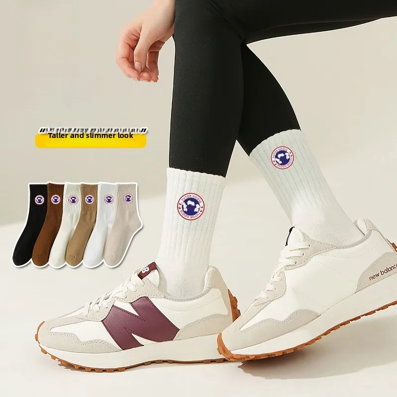 tutor-goose-luxury-autunno-inverno-cotone-sos-colore-da-donna-a-meta-polpaccio-sport-tempo-libero-sos-traspirante-umidita-ng