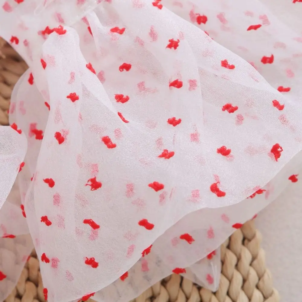 

Милые двухслойные кружевные искусственные манжеты, плиссированные манжеты в горошек с рогами, украшение с цветком, универсальные эластичные манжеты с рукавами, украшение для рубашки