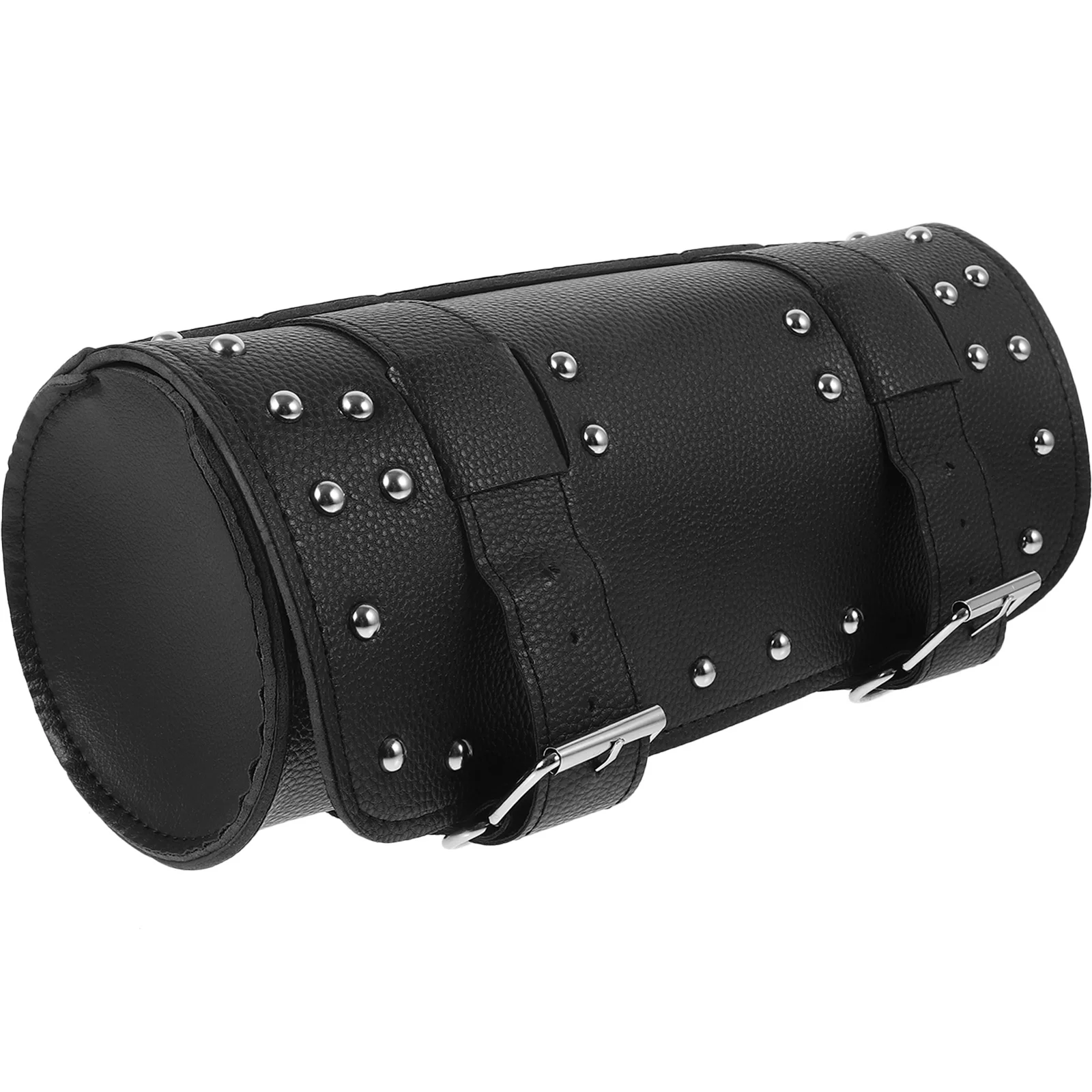 

Motorcycle Saddle Bag PU Solid Durable Saddlebag Organizer Outdoor Tool Storage Motorbike Luggage Side Bag Saddlebag Organizer