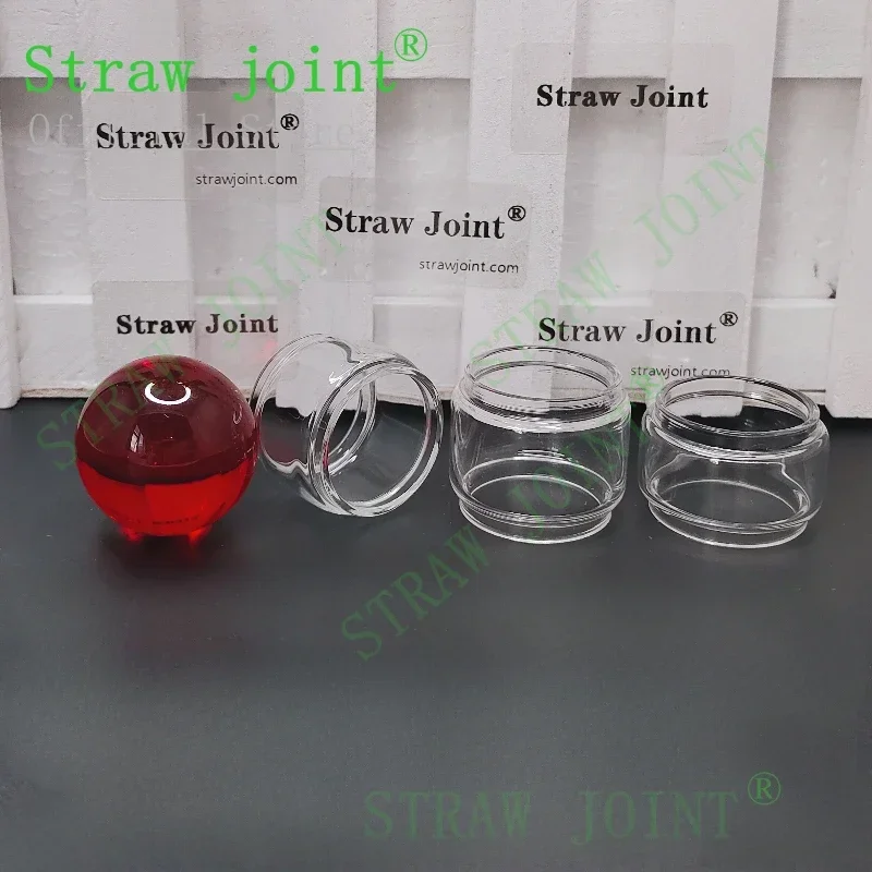 

Straw Joint ID23-ID23.5mm 10PCS Clear Bulb Glass Tube E-Cigarette Decorative Replacement Accessory