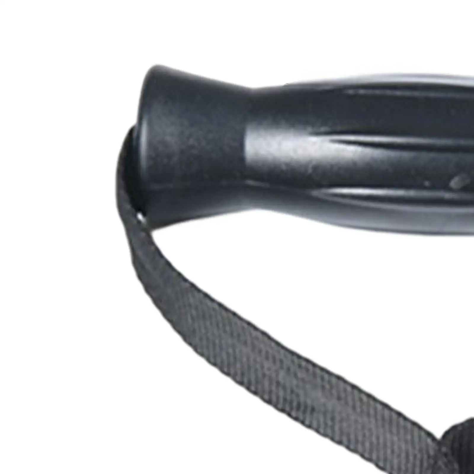 Pulley Gym Handle Bar Black ABS Grip Seated Row Accessory for Gym Cable Attachments Back Muscle Workouts