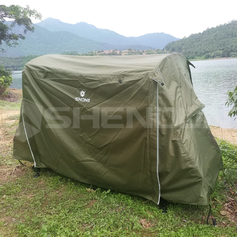 1-2 Persons Waterproof Off Ground Tent Outdoor Hiking Camping Bed Tent Cot Outdoor Waterproof Foldable Off The Ground Tent