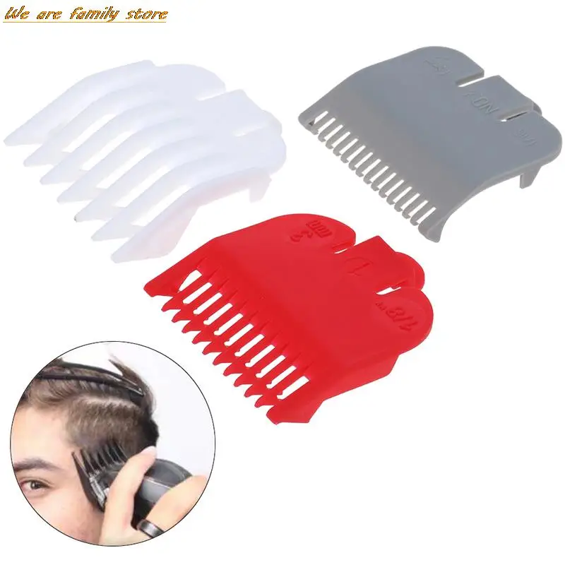 High Quality 3Pcs /set Ultrathin Hair Clipper Limit Comb Replacement Cutting Guide Combs