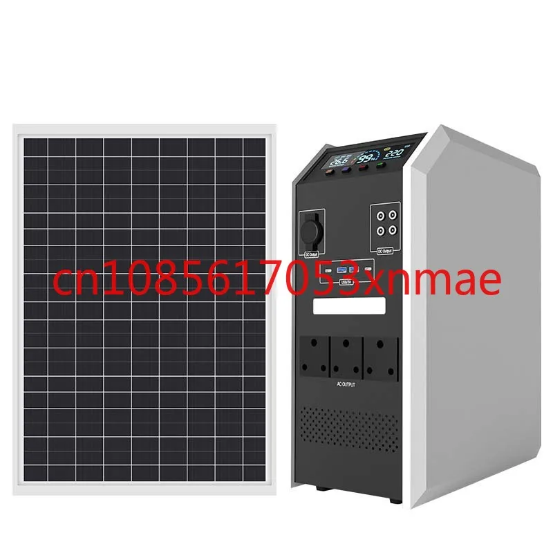 Portable Off Gird Solar Power System For Lighting Solar Pane