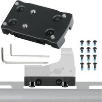 Universal Rib Mount Compact Dot Optic Steel Mount Plate Compatible Gun Acessories Parts