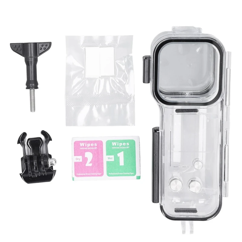 Dive Case For DJI OSMO Pocket 3 Action Camera, Diving Protective Housing Shell Cover ,45M Underwater Photography Parts