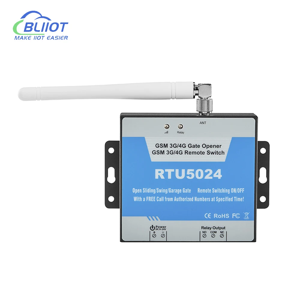 Imagem -05 - Rtu 5024 Gsm 2g3g4g Abridor de Porta Remoto sem Fio Interruptor Relé Abridor Porta Automática Sistema Segurança Casa