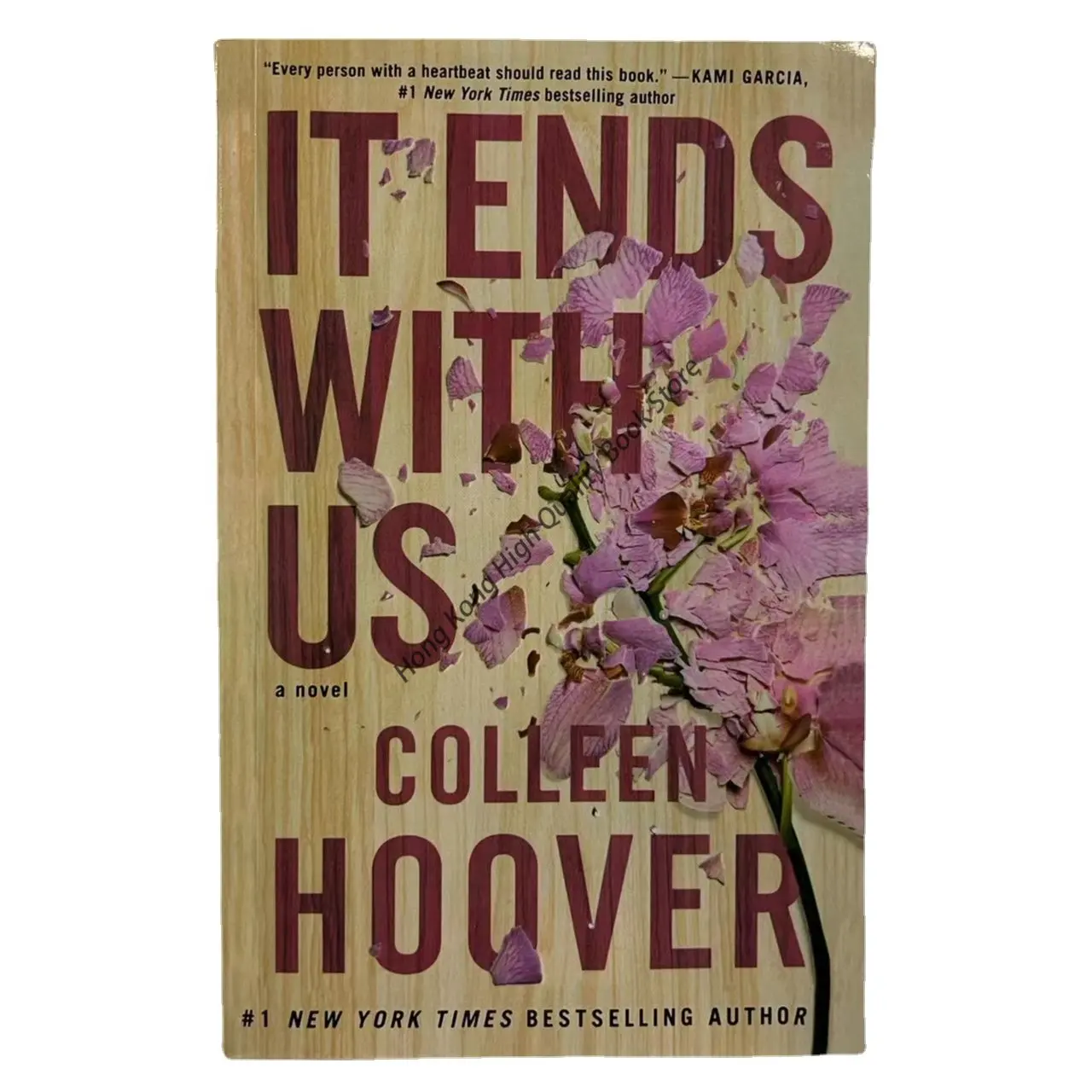 It Ends with Us by Colleen Hoover Books in English for Adults New York Times Bestselling Contemporary Women Fiction