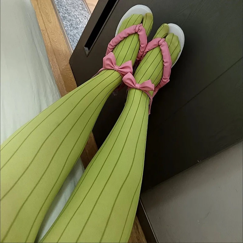 أنيمي كيميتسو لا يابا شيطان القاتل النساء فوق جوارب طويلة جميل Kanroji Mitsuri عيد الميلاد تأثيري جوارب هالوين عيد الميلاد