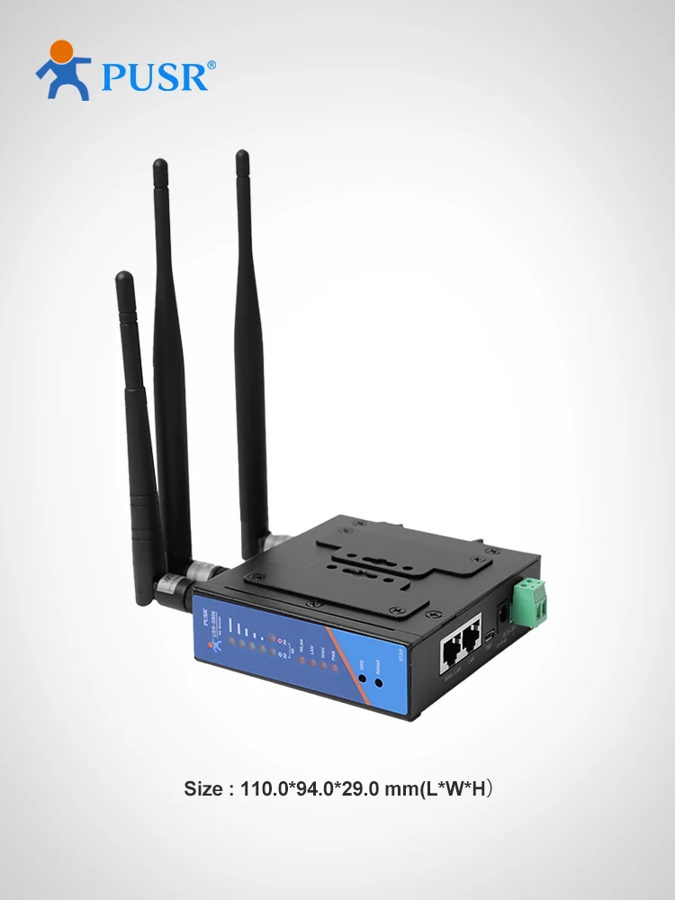 Imagem -03 - Industrial Wi-fi Router Suporta Openvpn Acesso Remoto Industrial Bandas de Freqüência Americanos 3g 4g Lte Usr-g806-a