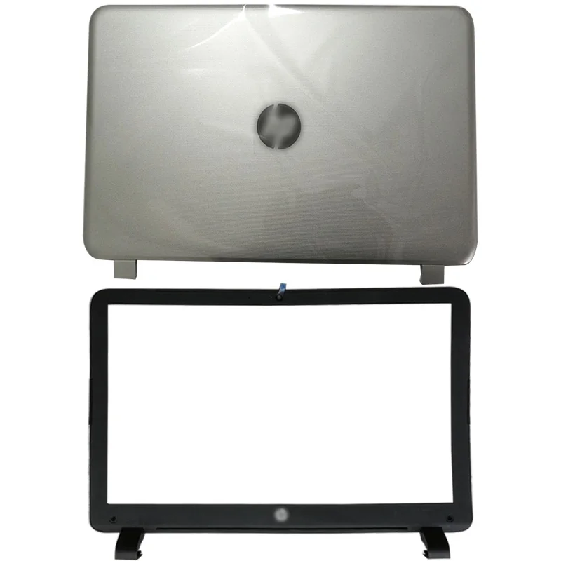 

NEW For HP Pavilion 15-P 15-P066US Series Laptop Case LCD Back Cover/Front Bezel/Hinges Sliver Notebook Computer Case NO Touch