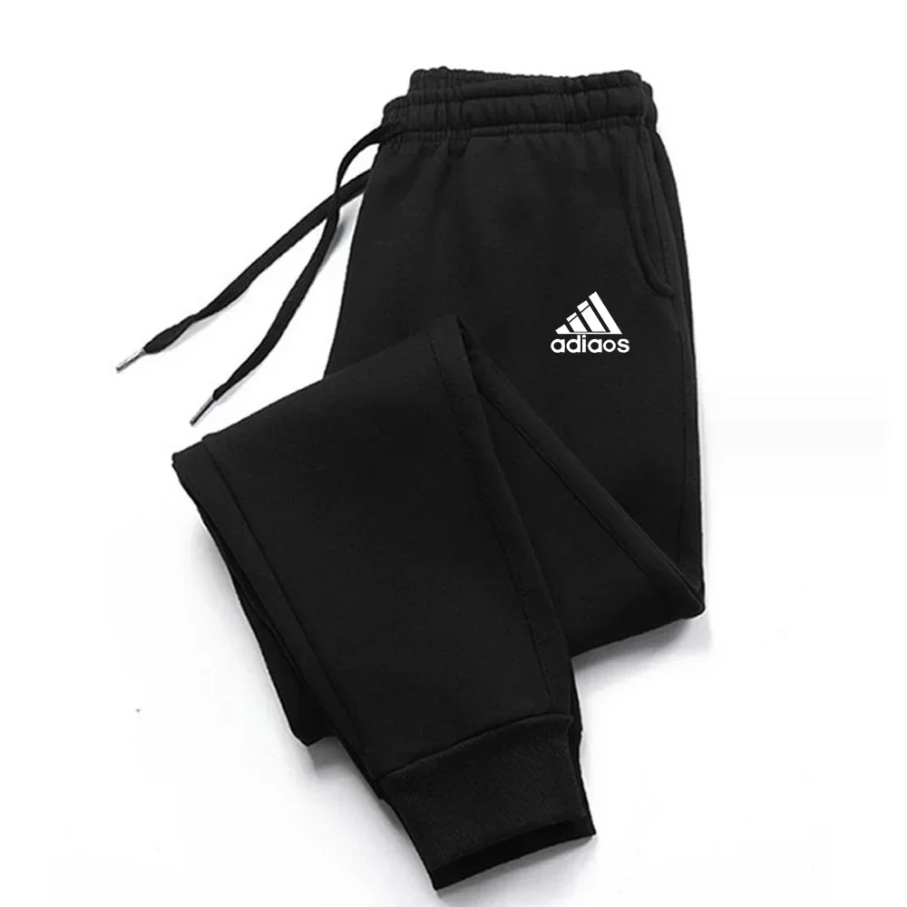 

2025 Men's casual sports running pants, Harajuku casual street pants, brand pants, men's and women's fitness sports pants