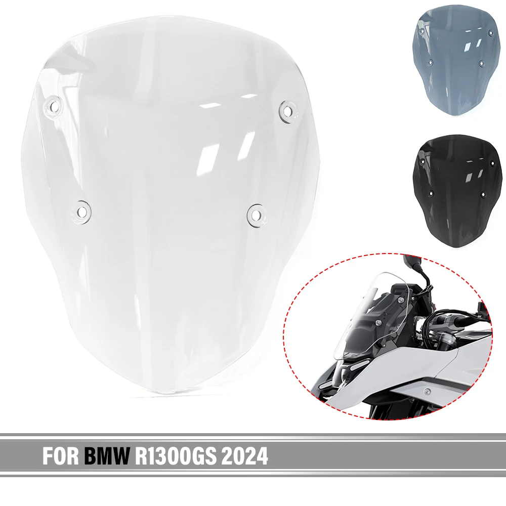 New For BMW R 1300 GS R1300GS Trophy 2023-2024 Motorcycle Accessories Sports Tuning Windshield Windscreen Fairing Wind Deflector