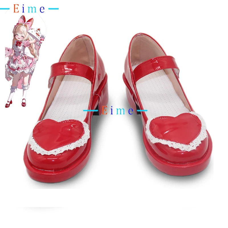 

Nikke Kurausto Cosplay Shoes PU Leather Shoes Halloween Carnival Boots Anime Accessories Cosplay Props Custom Made