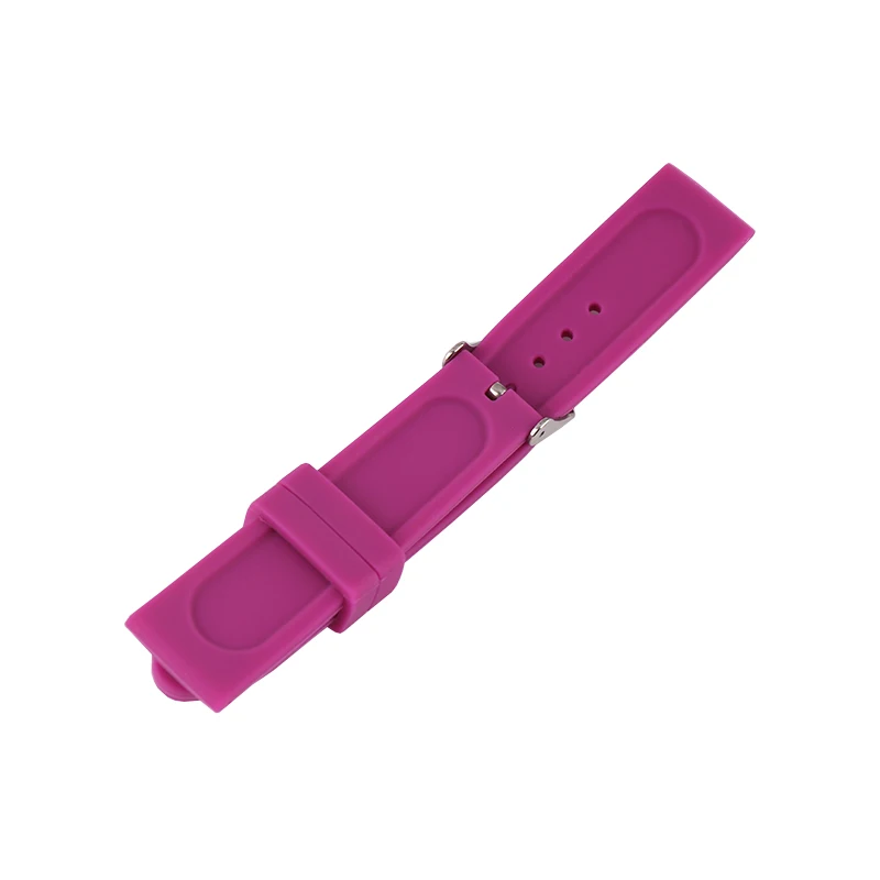 Accessori per orologi sport all'aria aperta cinturini per orologi in gomma siliconica impermeabili e resistenti al sudore braccialetti intelligenti per ragazzi ragazze 20mm