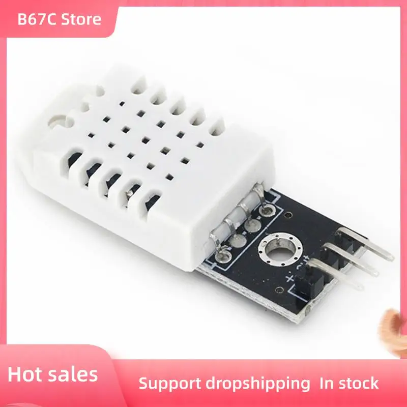 B67C 20 PCS For DHT22 Digital Temperature And Humidity Sensor Temperature And Humidity Module AM2302 Electronic Building Blocks