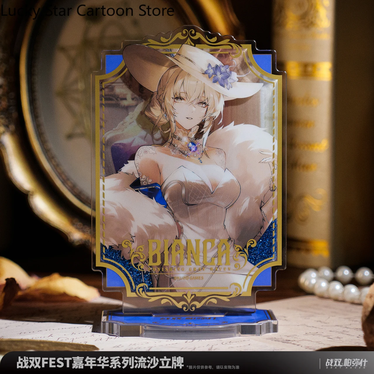 

Official Pre-sale Punishing: Gray Raven Lucia Bianca Vera Kulom quicksand Acrylic Stand Cosplay Decor Standing Sign Xmas Gift