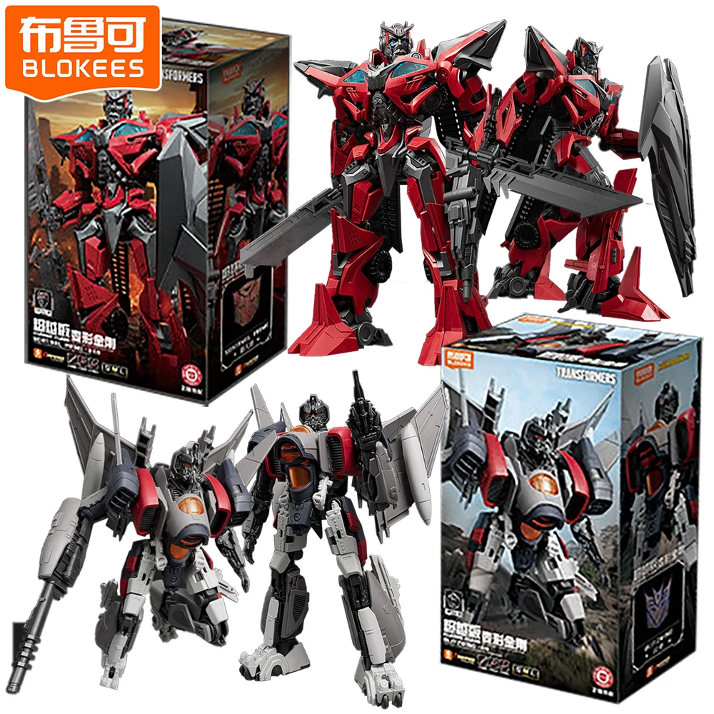 

Оригинальные фигурки Blokees Transformers Limited Edition: креативные анимационные персонажи для фанатов, коллекционные игрушки, украшение для рабочего стола