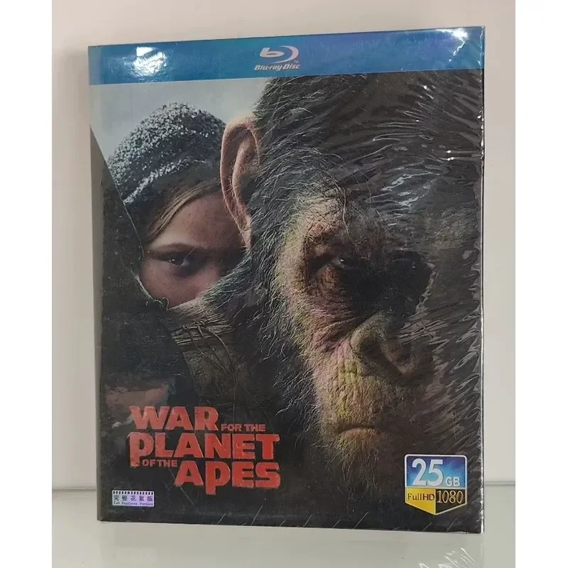 Rise of the Planet of the Apes Series Blu-ray Disc New Boxed Version Three Movies Including Rise and Rise 2