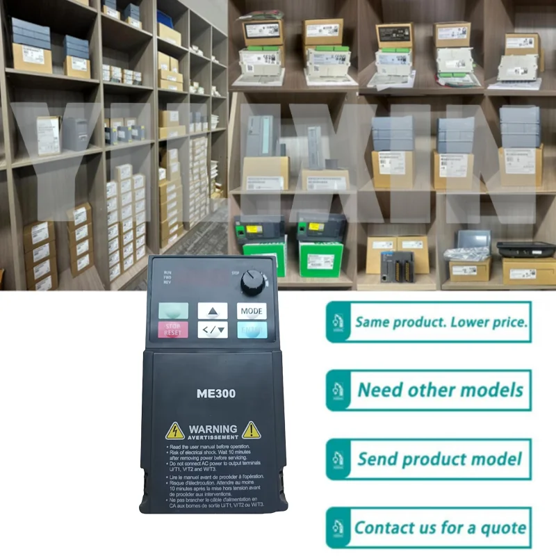 

Новый преобразователь частоты VFD4A8ME21ANNAA 750 Вт 220 В ME300