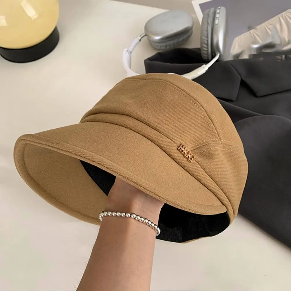 Ladies Corduroy Hat Solid Color Newsboy Hat for Ladies Stylish Women's Corduroy Newsboy Beret Hat Versatile for Comfortable