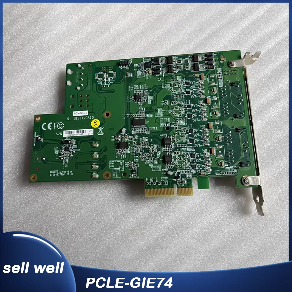 

Четырехпортовая карта для сбора изображений PCle-GIE74 51-18531-0A10