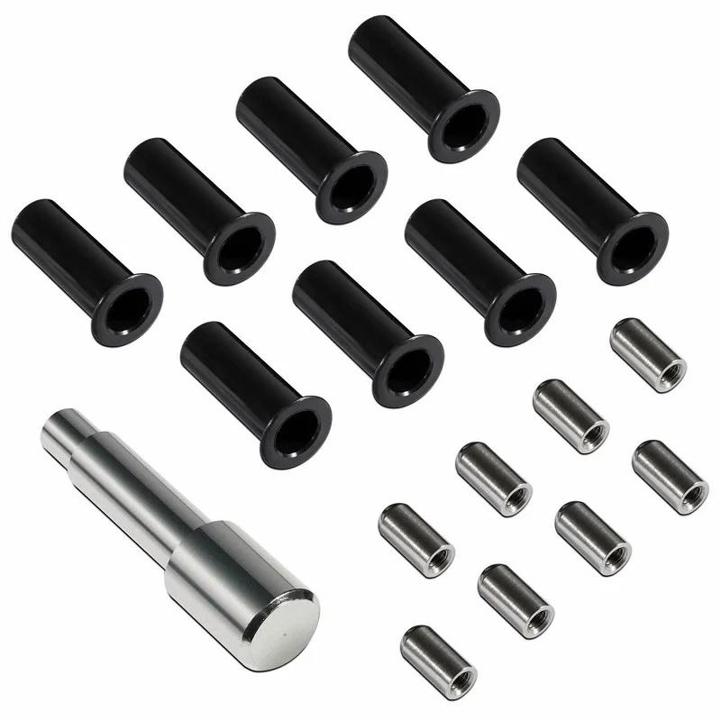 17pc Door Pin Guides Door Bushing Removal Tool for Jeep Wrangler JK JL 2007-2019 Car Accessories