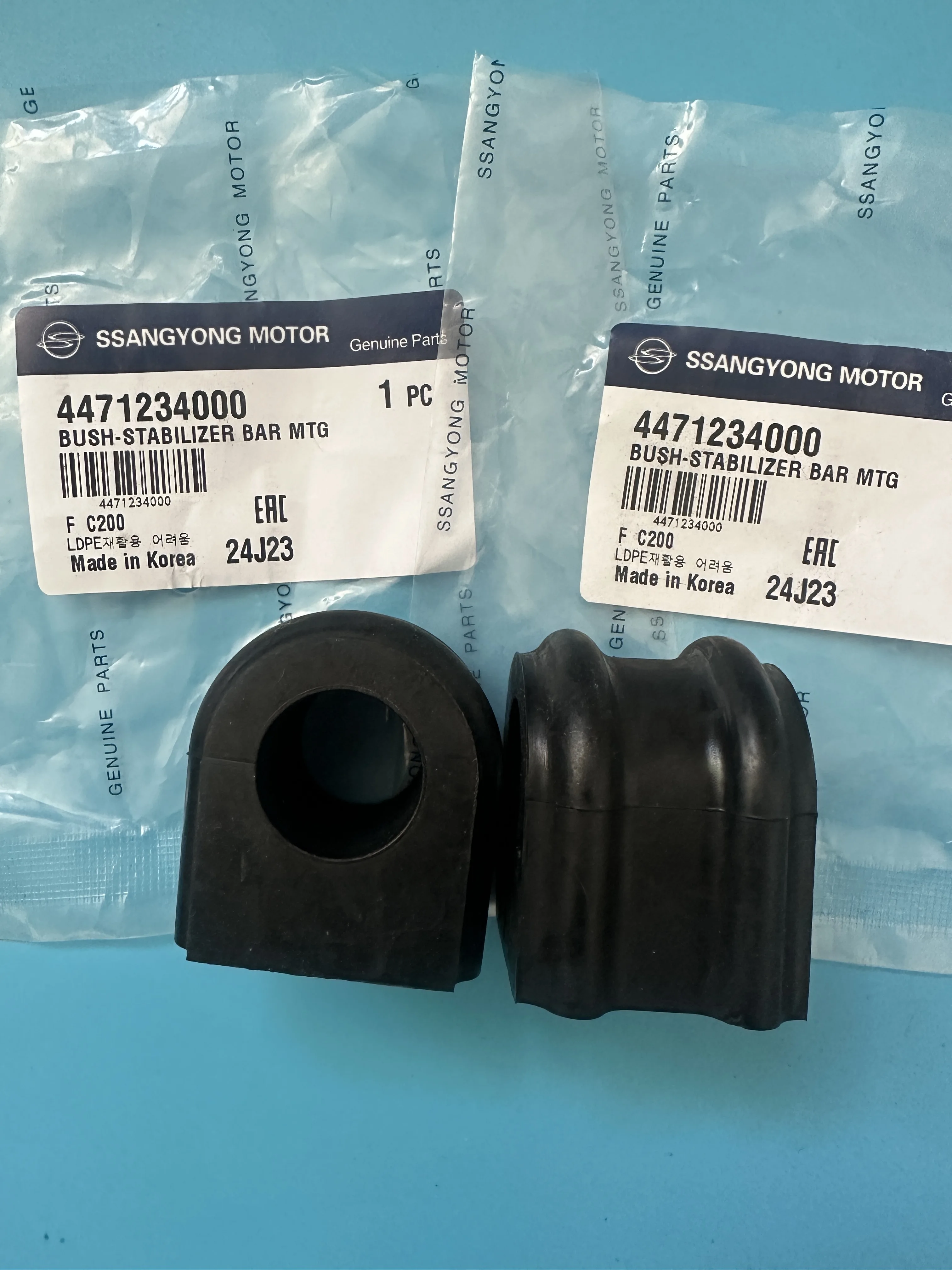 Bucha da barra estabilizadora dianteira 2PC 4471234000 para Ssangyong Korando C