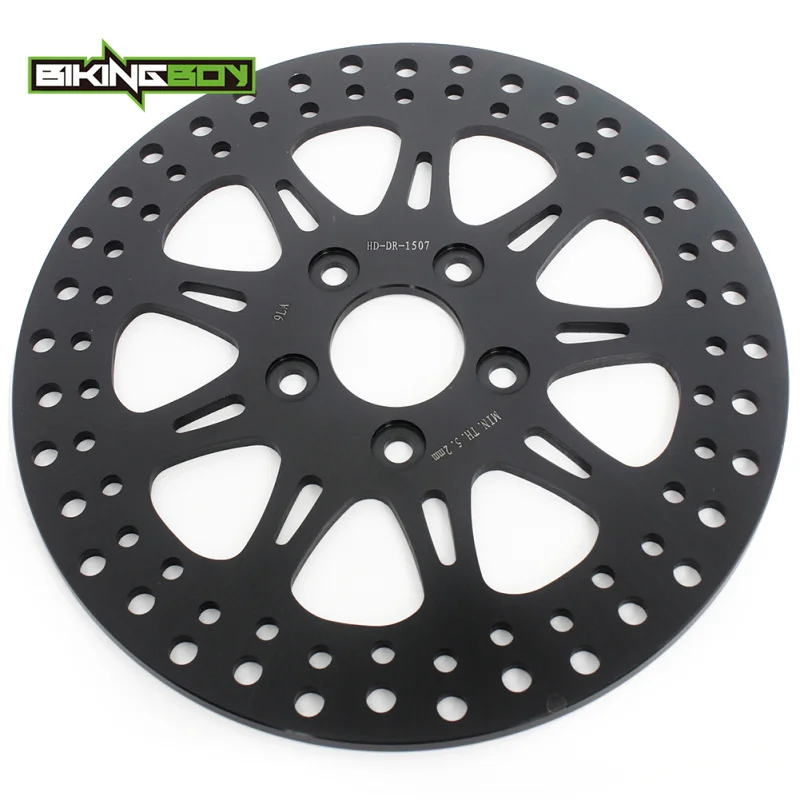 BIKINGBOY For Sportster XLH883 Deluxe Hugger XLH1200C XLH1200 XLH1200S 90 91 92 93 94 95 96 97 98 99 Rear Brake Disc Disk Rotor