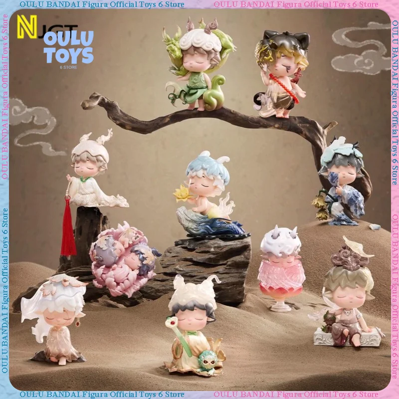 

[Star Same Style] Heyone Black Plays MIMI New Guofeng Mountain and River Listening to Voice Series Blind Box Doll Gift