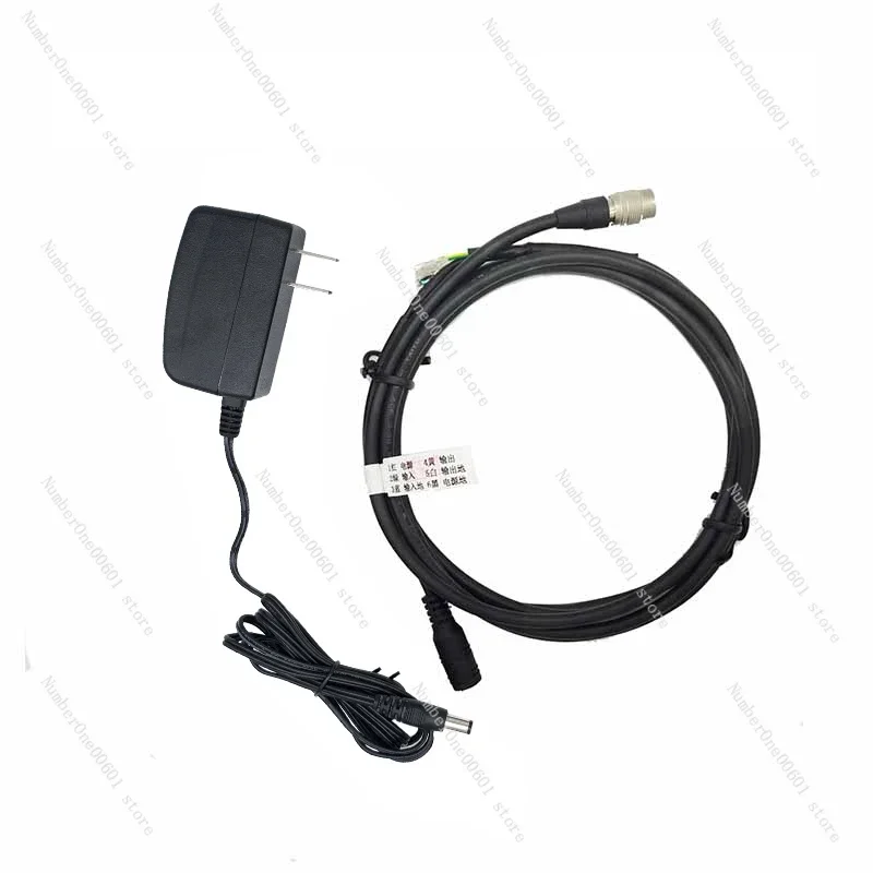 Industrial Camera Power Cord IO Cable 6pin with Adapter