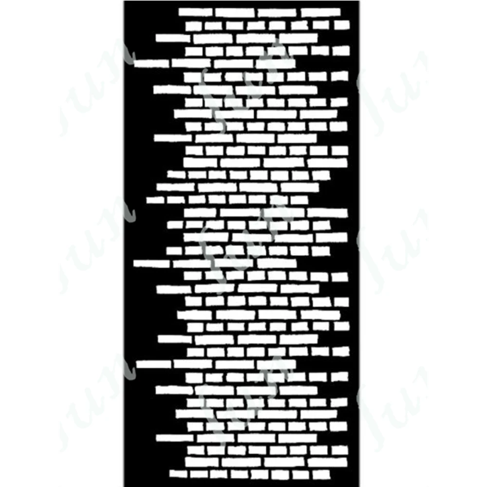 

Brick Wall Layered Stencils Reusable Handmade Diy Spring New Embossing Scrapbook Photo Stamp Greeting Card Craft Decoration Mold